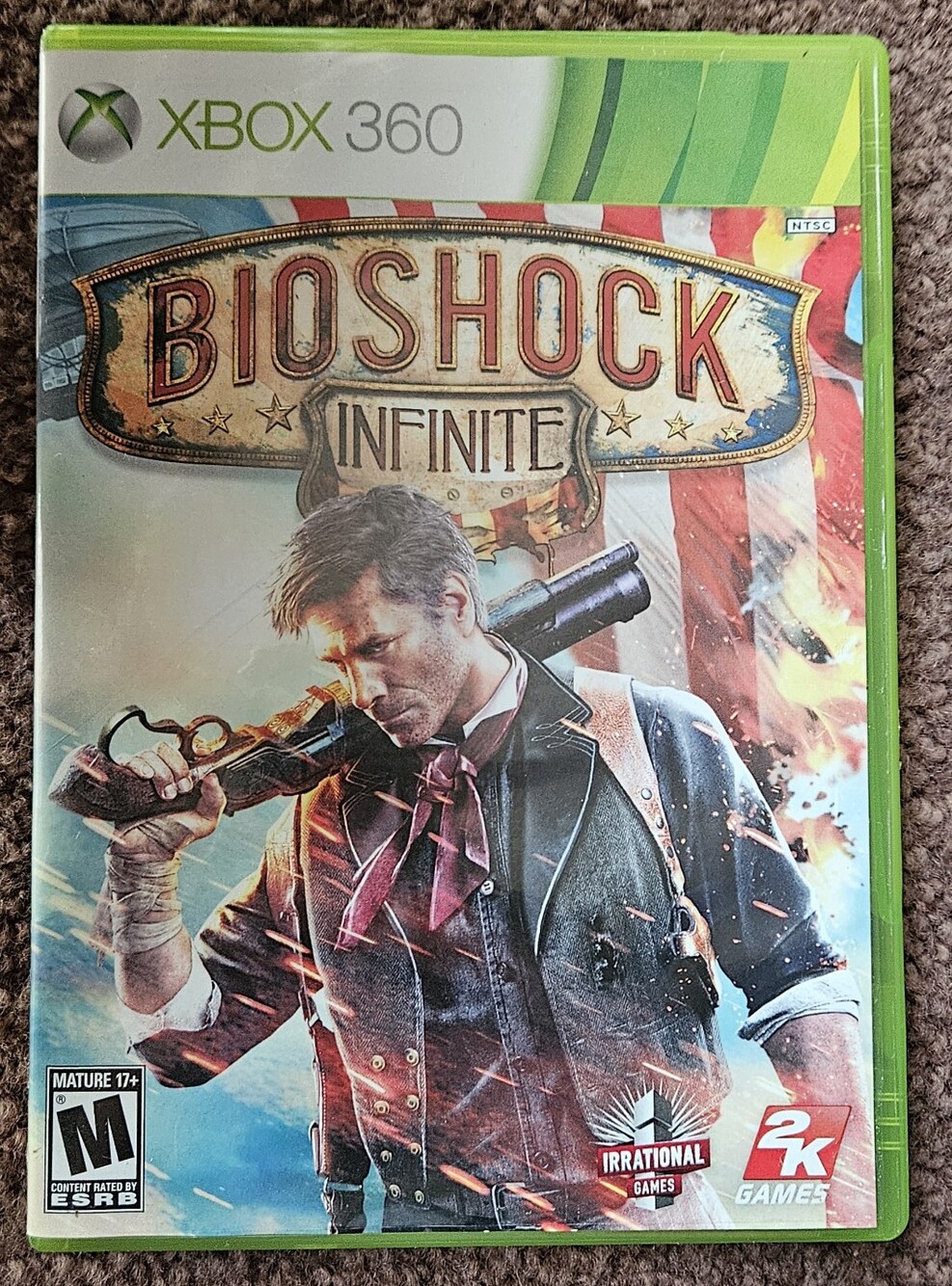 BioShock Infinite  Xbox 360 Game Case & Manual